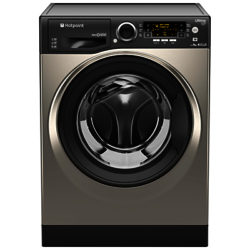 Hotpoint RPD9467JGG Ultima S-Line Freestanding Washing Machine, 9kg Load, A+++ Energy Rating, 1400rpm Spin, Graphite